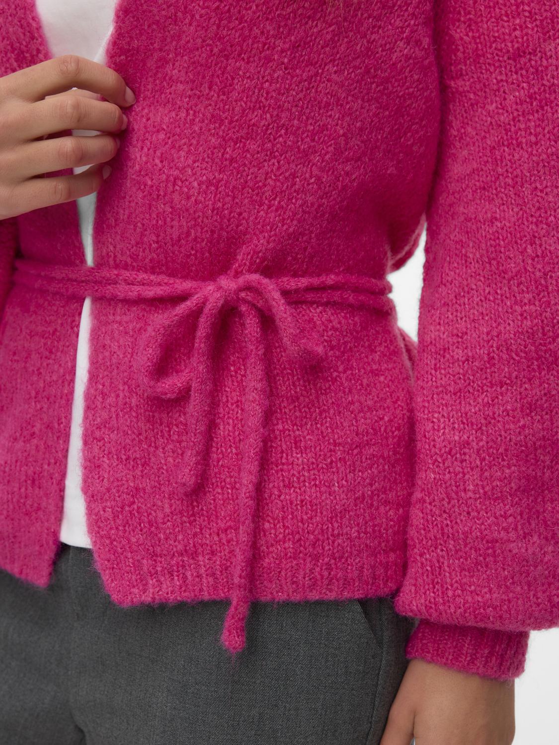 VMAGNES Knit Cardigan - Hot Pink - VERO MODA & VILA Bergvik